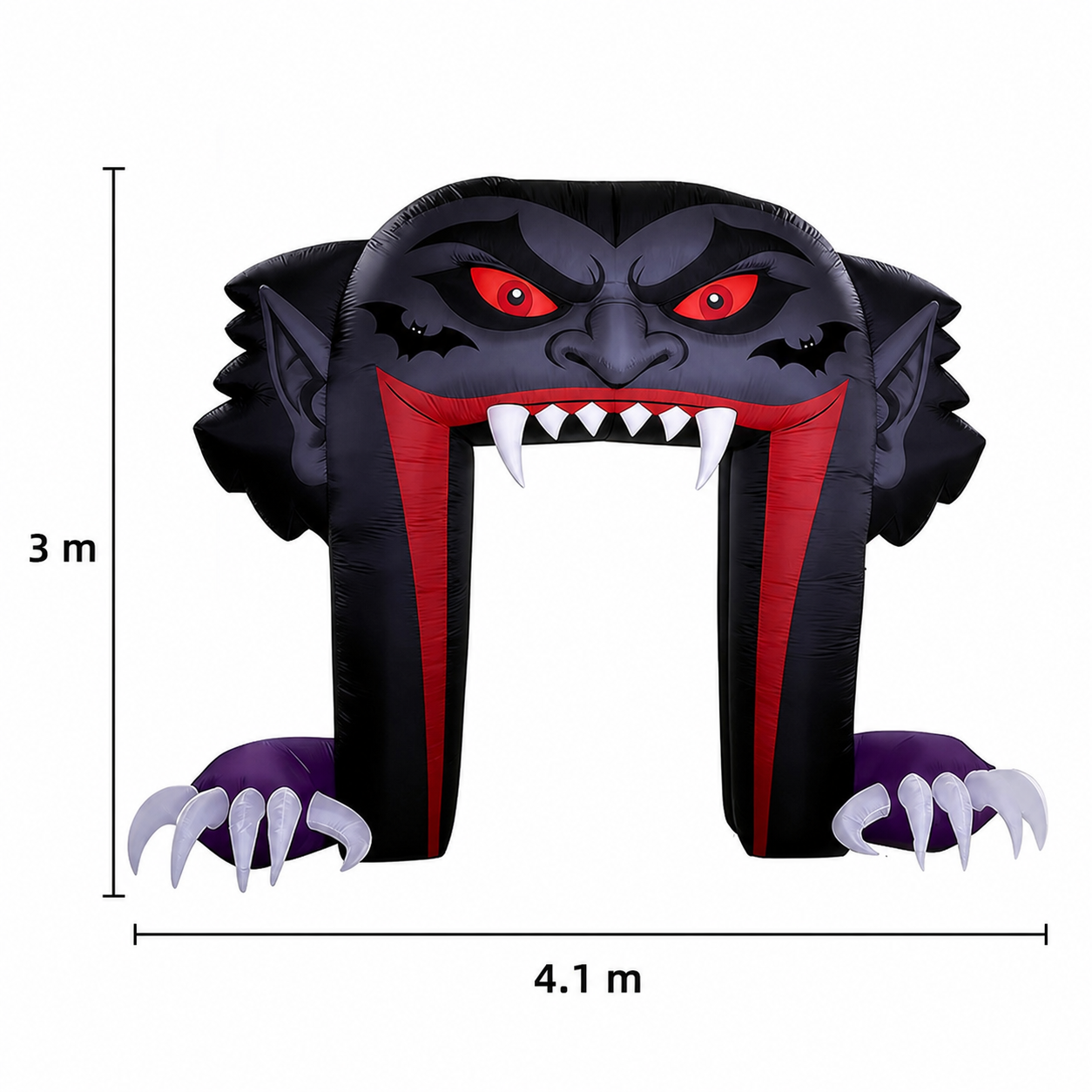 Arco Inflable Halloween con Luces LED - 3