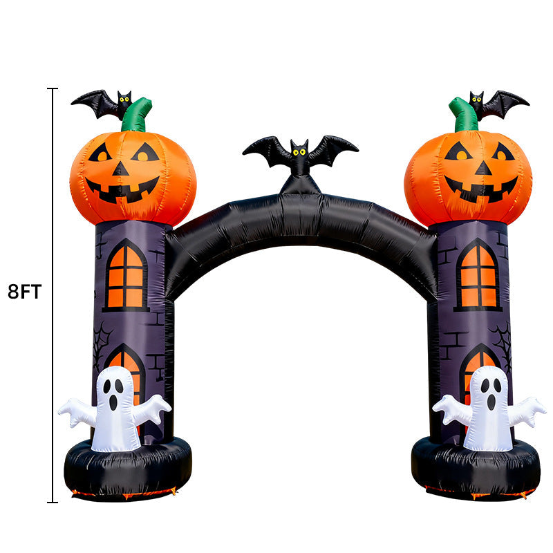 Arco Inflable Halloween con Luces LED
