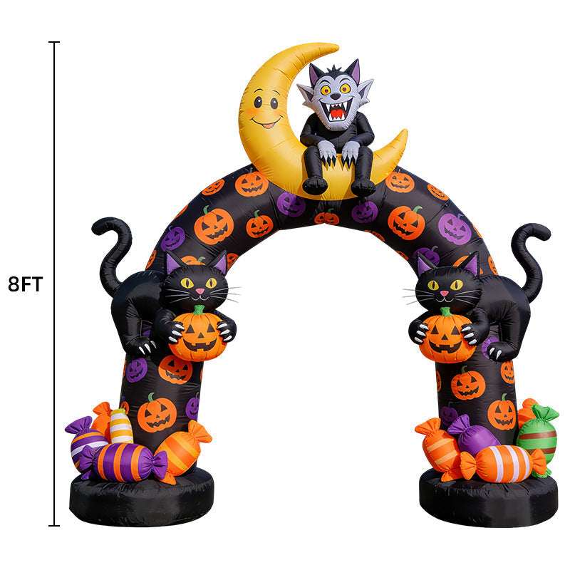 Arco Inflable Halloween con Luces LED
