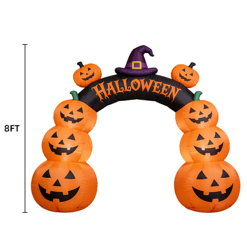 Arco Inflable Halloween con Luces LED