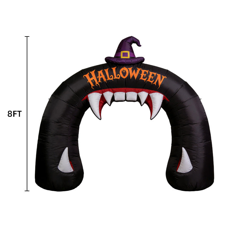 Arco Inflable Halloween con Luces LED