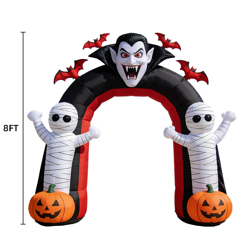 Arco Inflable Halloween con Luces LED