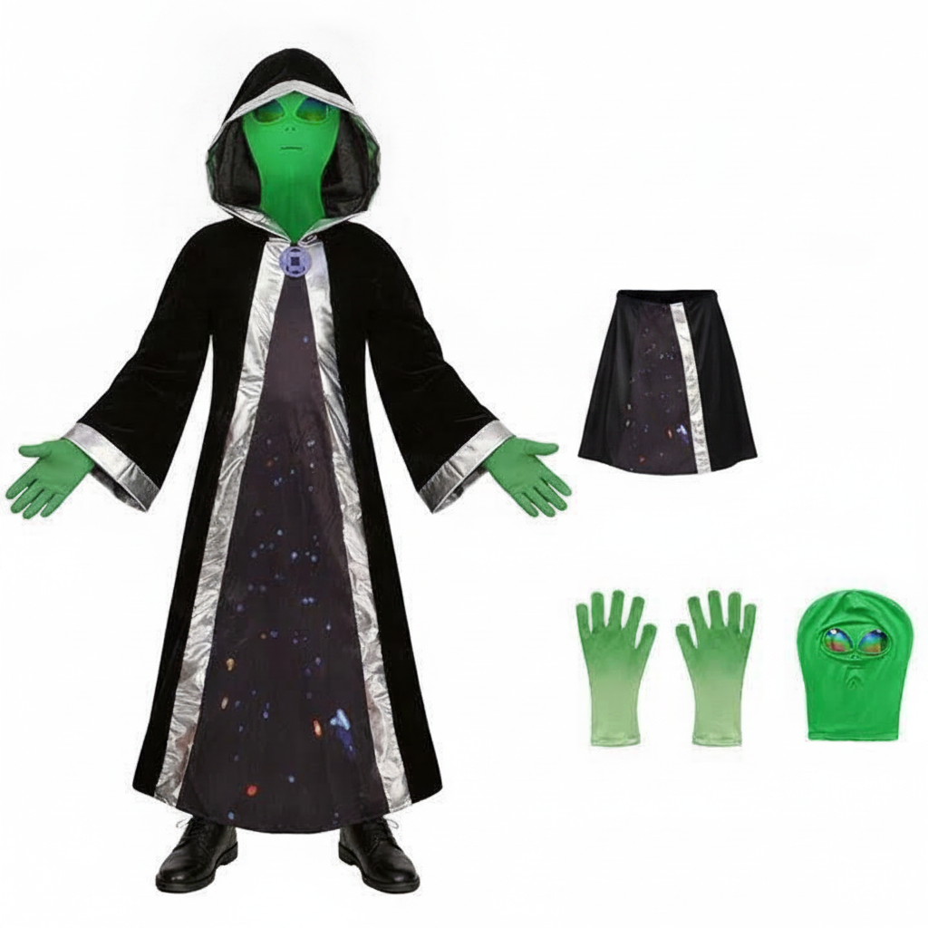 Disfraz Extraterrestre Cosplay Halloween Unisex