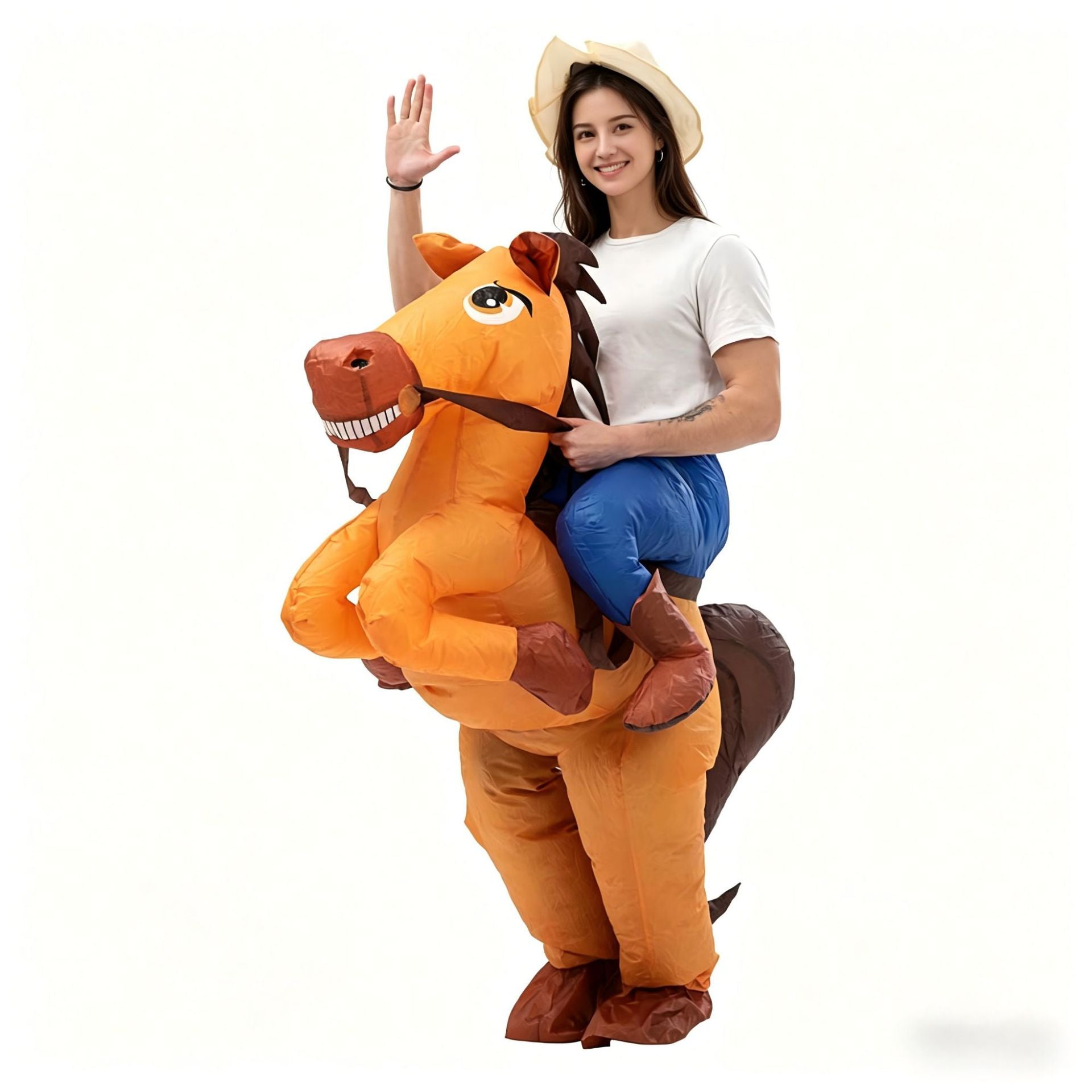 Disfraz Inflable Divertido Halloween y Navidad