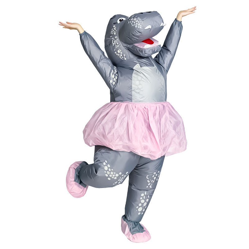 Disfraz Inflable Divertido Halloween y Navidad