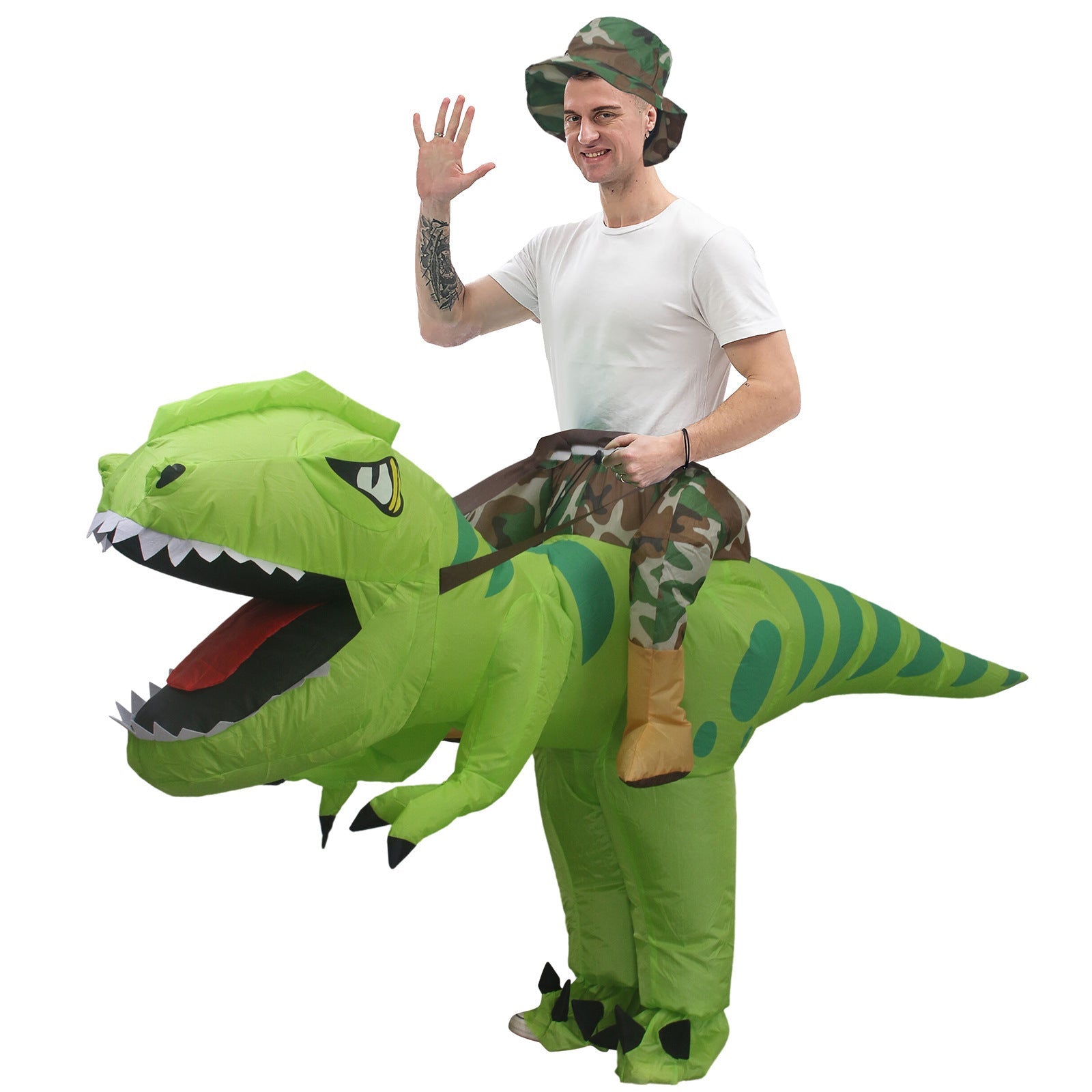 Disfraz Inflable Divertido Halloween y Navidad