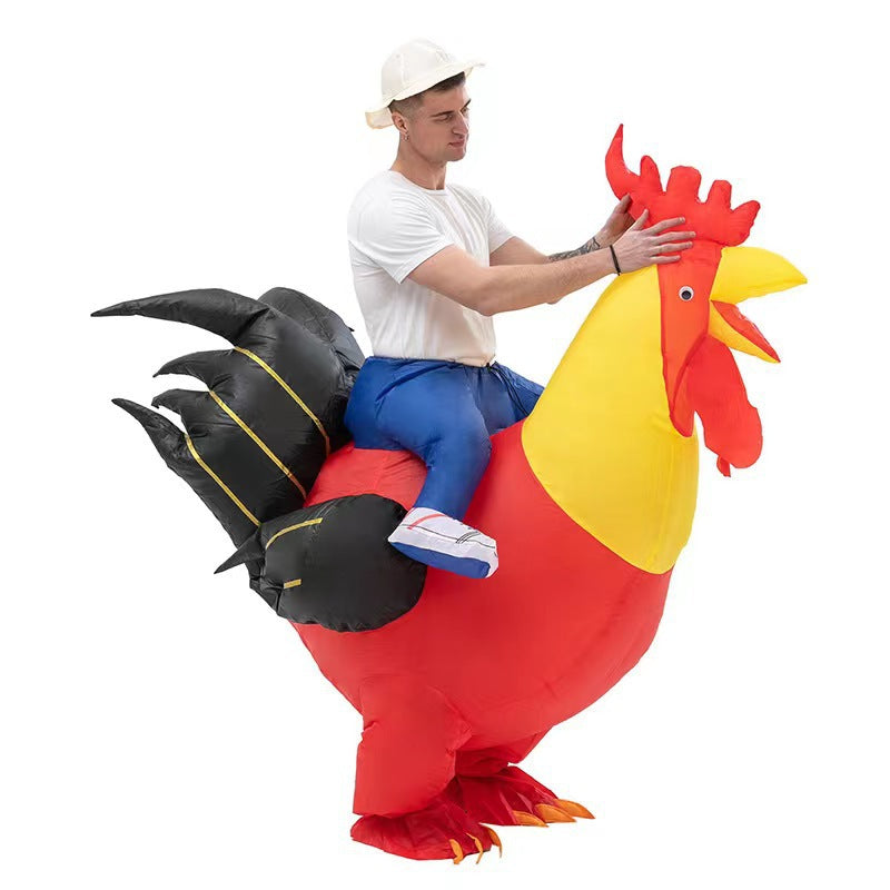 Disfraz Inflable Divertido Halloween y Navidad