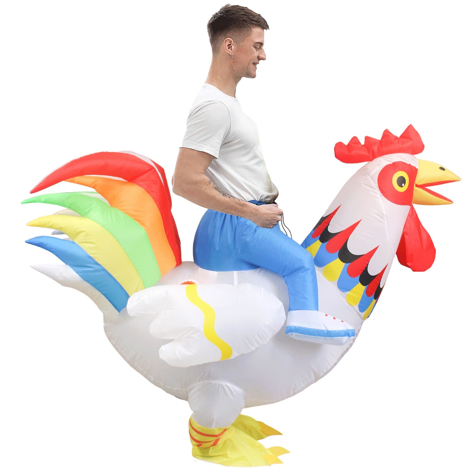 Disfraz Inflable Divertido Halloween y Navidad