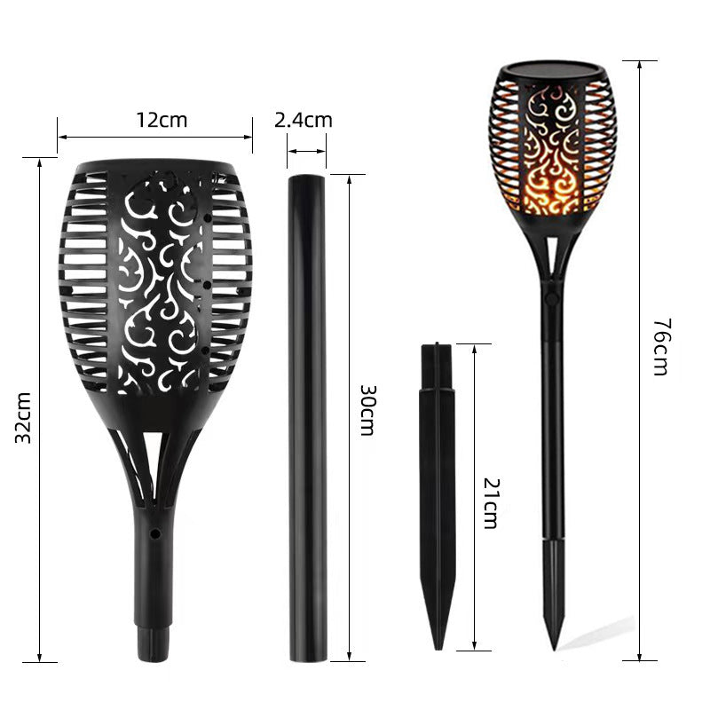 Lámpara Solar Llama LED para Jardín y Patio