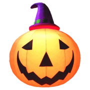 Calabaza Inflable Halloween con Luz y Ventilador - 1