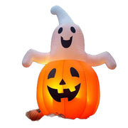 Figura Inflable Decorativa Tío Sam Halloween y Navidad - 1
