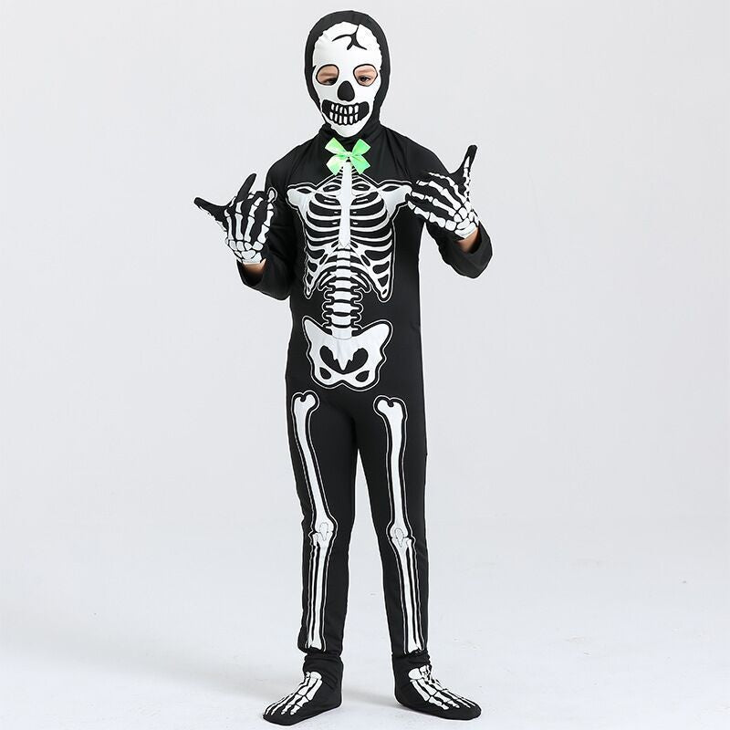 Disfraz Esqueleto Fosforescente Niño Halloween - 1