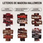 Letreros de Halloween para jardín decoración exterior - 1