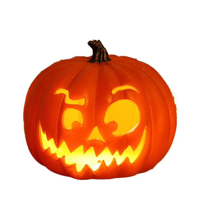 Calabaza Iluminada de Halloween Decoración con Luz LED - 1