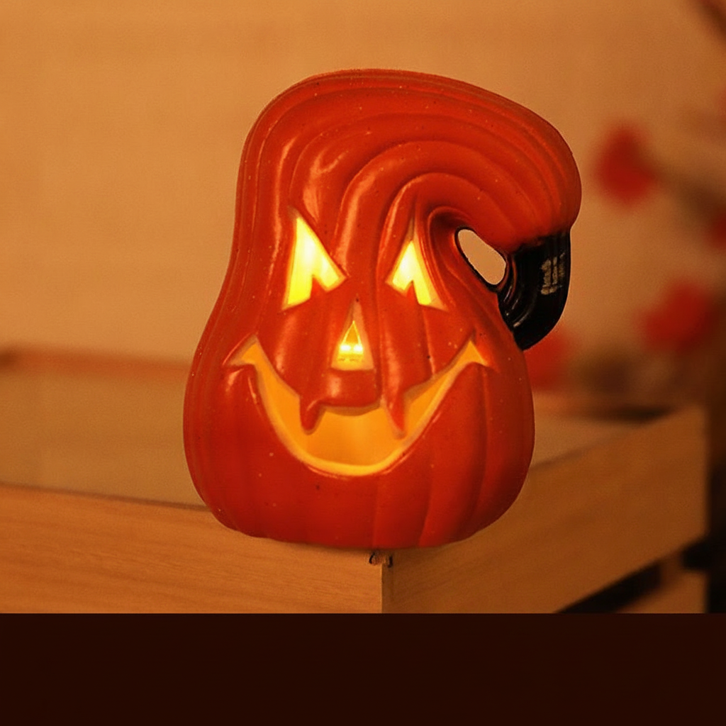 Calabaza Iluminada de Halloween Decoración con Luz LED