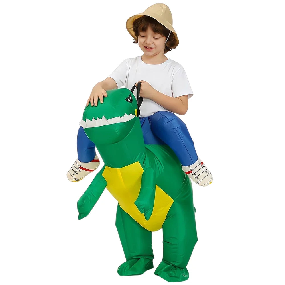Disfraz Inflable de Dinosaurio para Niños y Adultos - 1