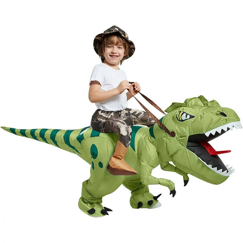Disfraz Inflable de Dinosaurio para Niños y Adultos - 1