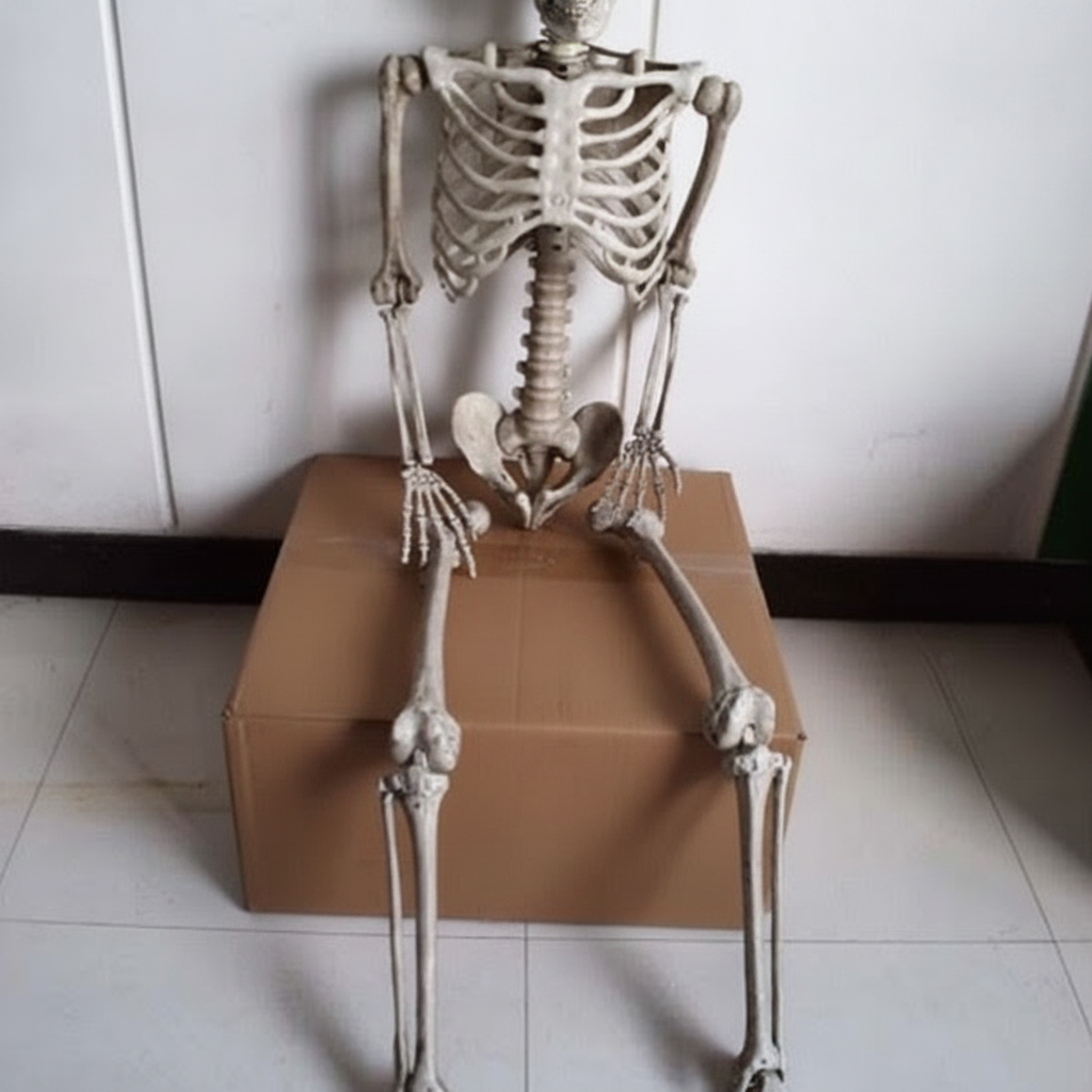 Esqueleto de Halloween decoración de terror 40–170 cm