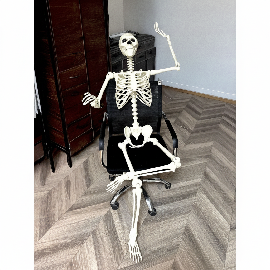Esqueleto de Halloween decoración de terror 40–170 cm