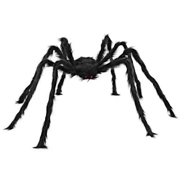Araña Gigante de Halloween con Luces LED y Telaraña