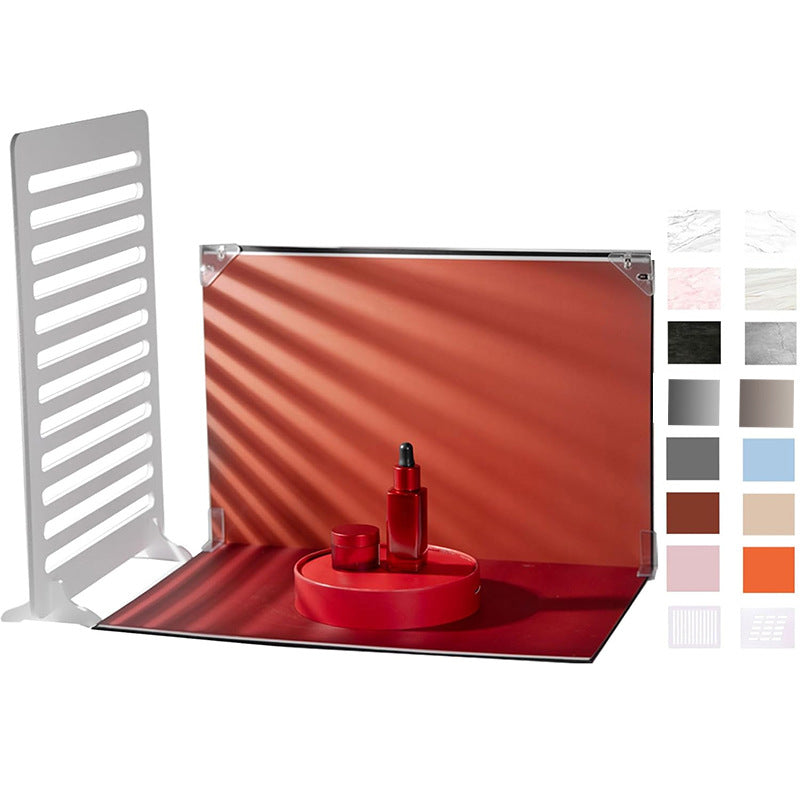 Fondos de fotografía para productos set de cartulinas