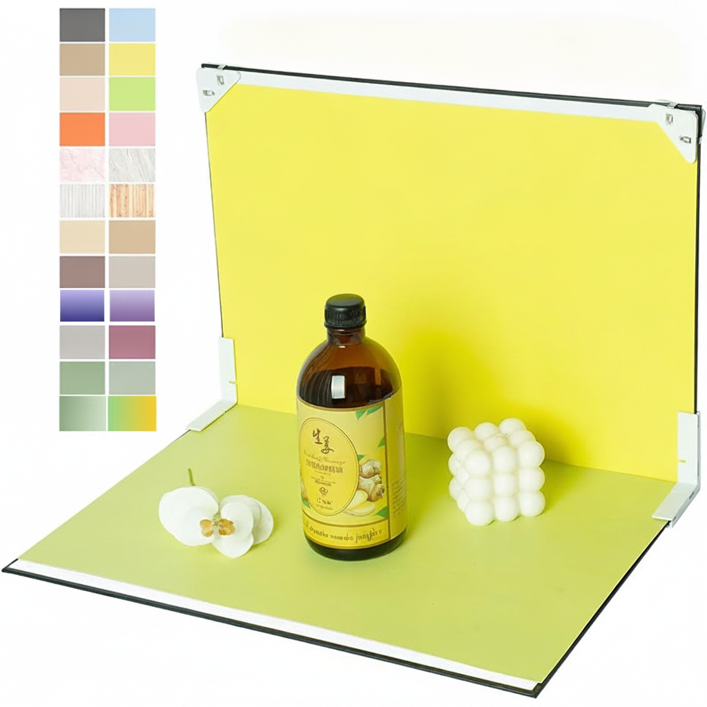Fondos de fotografía para productos set de cartulinas