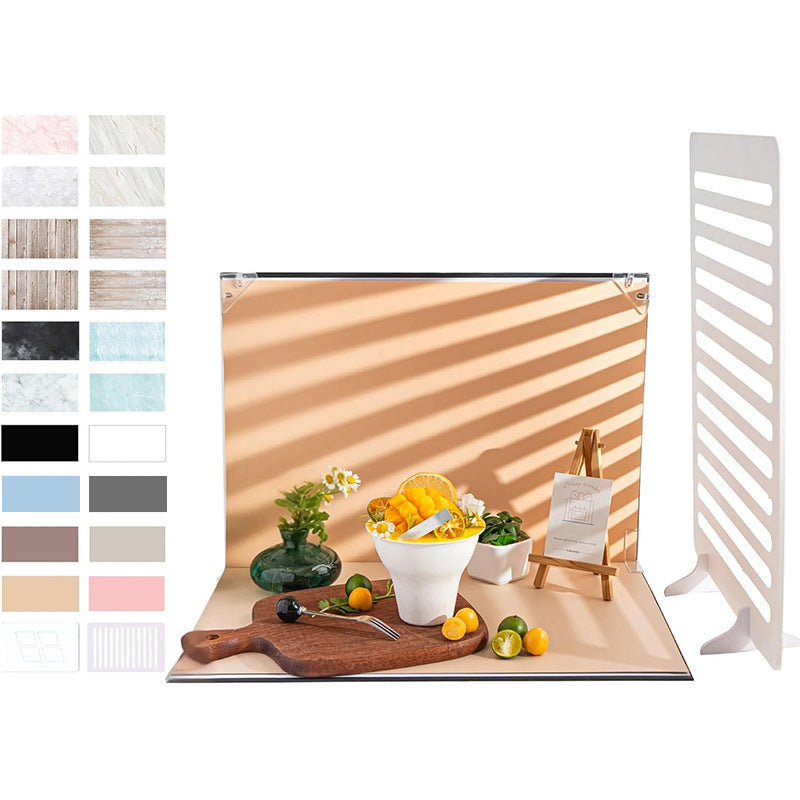 Fondos de fotografía para productos set de cartulinas