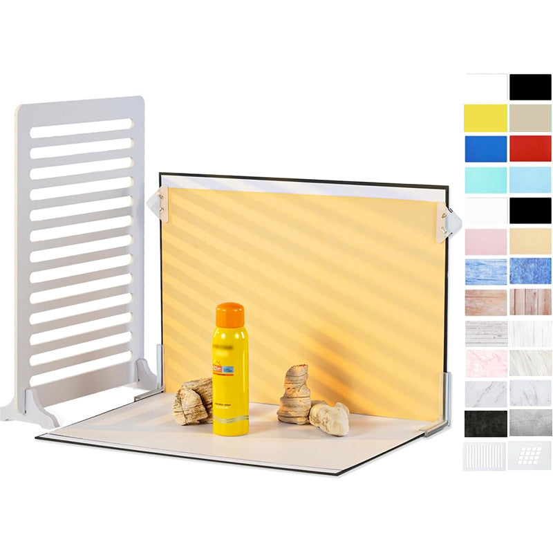 Fondos de fotografía para productos set de cartulinas