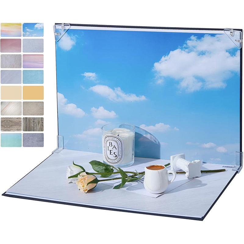Fondos de fotografía para productos set de cartulinas