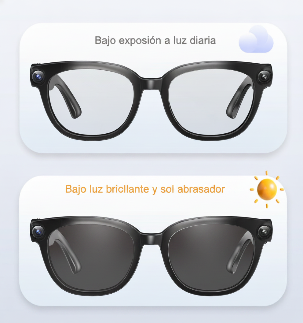 Lentes Inteligentes con Cámara 13 MP y Traducción IA - 5