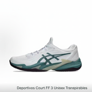 Tenis Court FF 3 deportivos unisex transpirables - 1