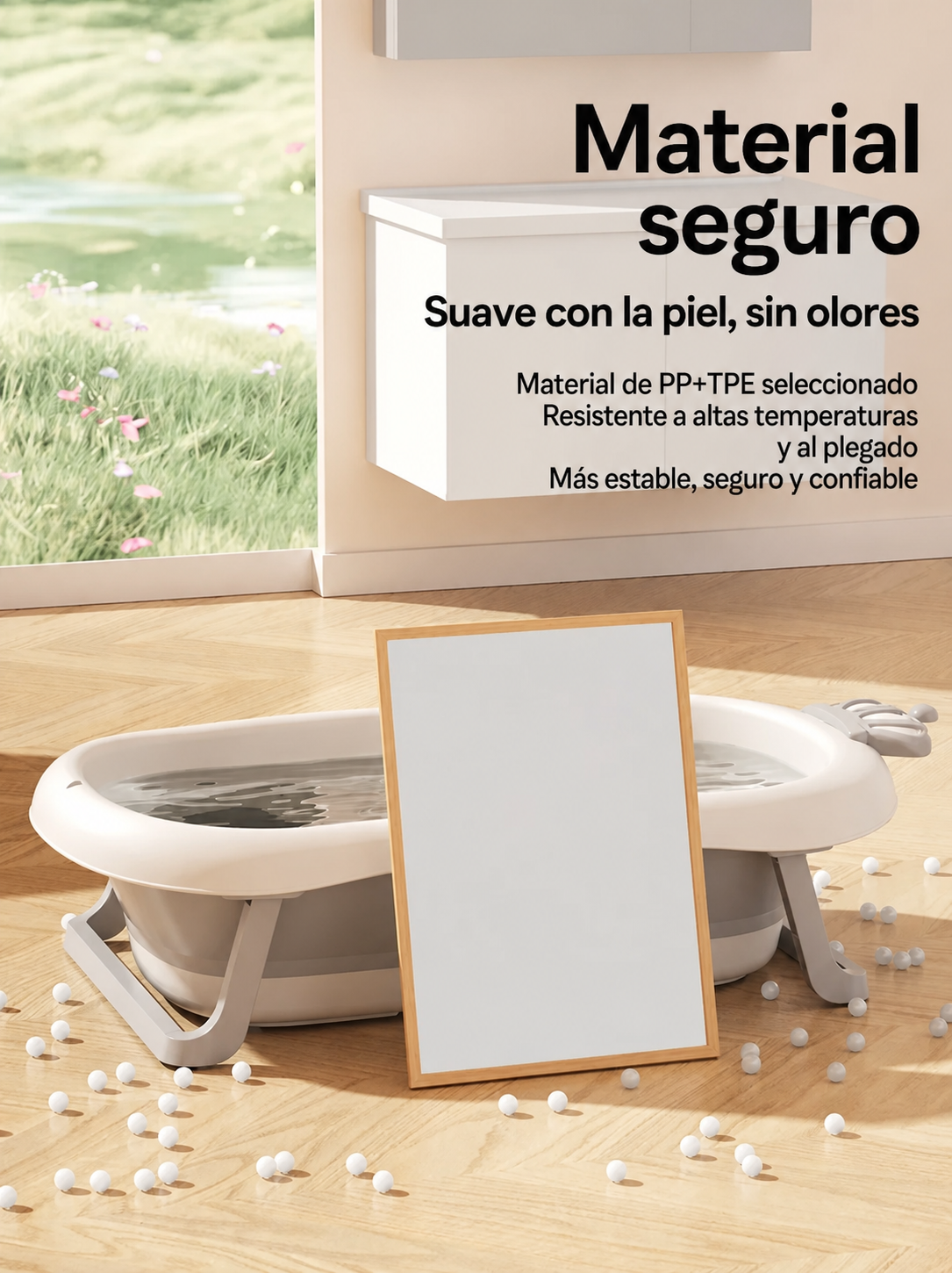 Tina de baño plegable para bebé