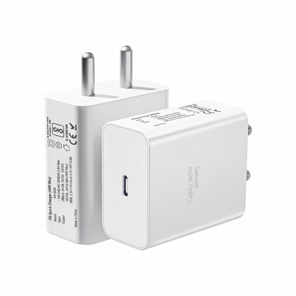Cargador Rápido 45W USB-C PD compatible Samsung S23/S24/S25 - 1