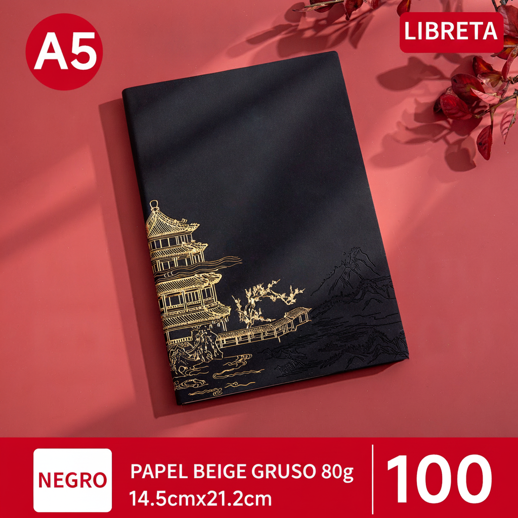 Libreta A5 Ejecutiva Pasta Suave | Diseño Moderno