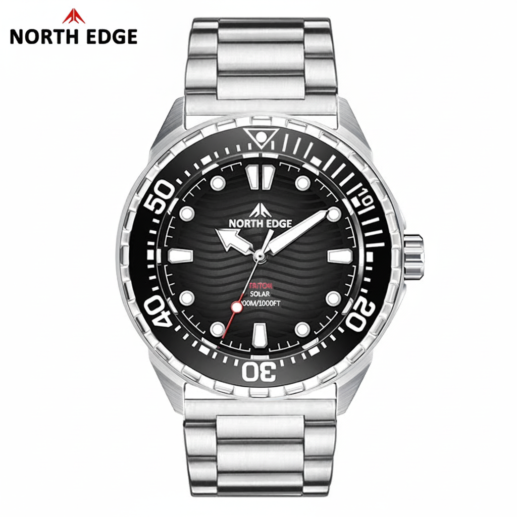 Reloj de Buceo North Edge TRITON Cuarzo Deportivo
