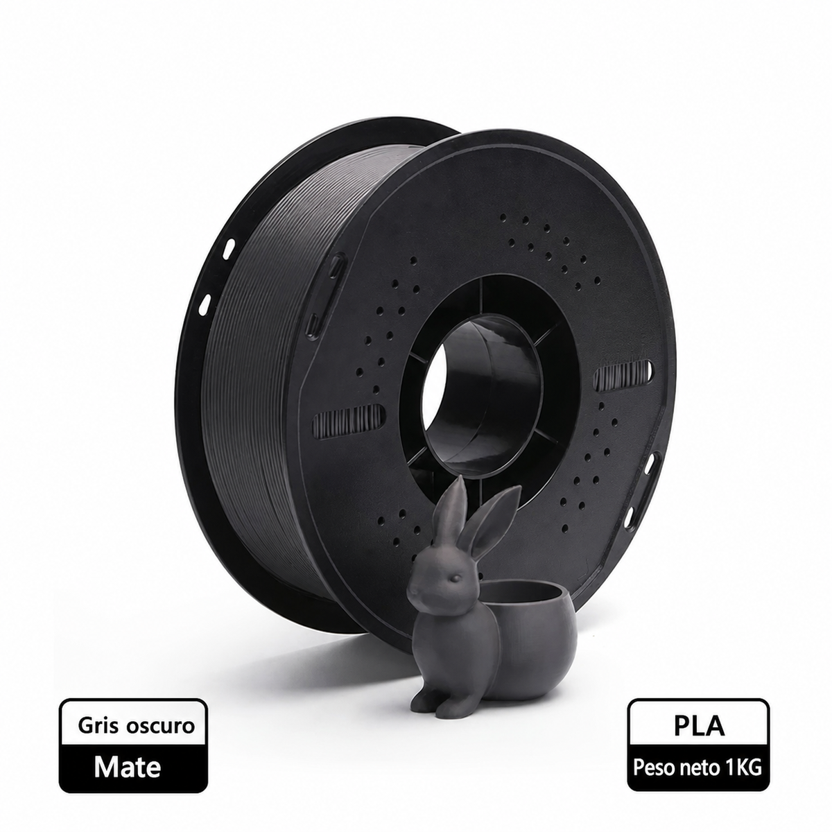 Filamento mate para impresora 3D PLA por 1 kg 1.75 mm