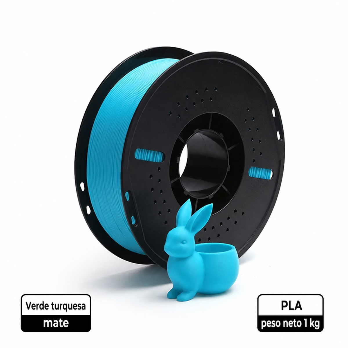 Filamento mate para impresora 3D PLA por 1 kg 1.75 mm