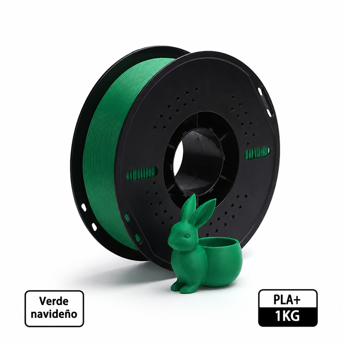 Filamento mate para impresora 3D PLA por 1 kg 1.75 mm