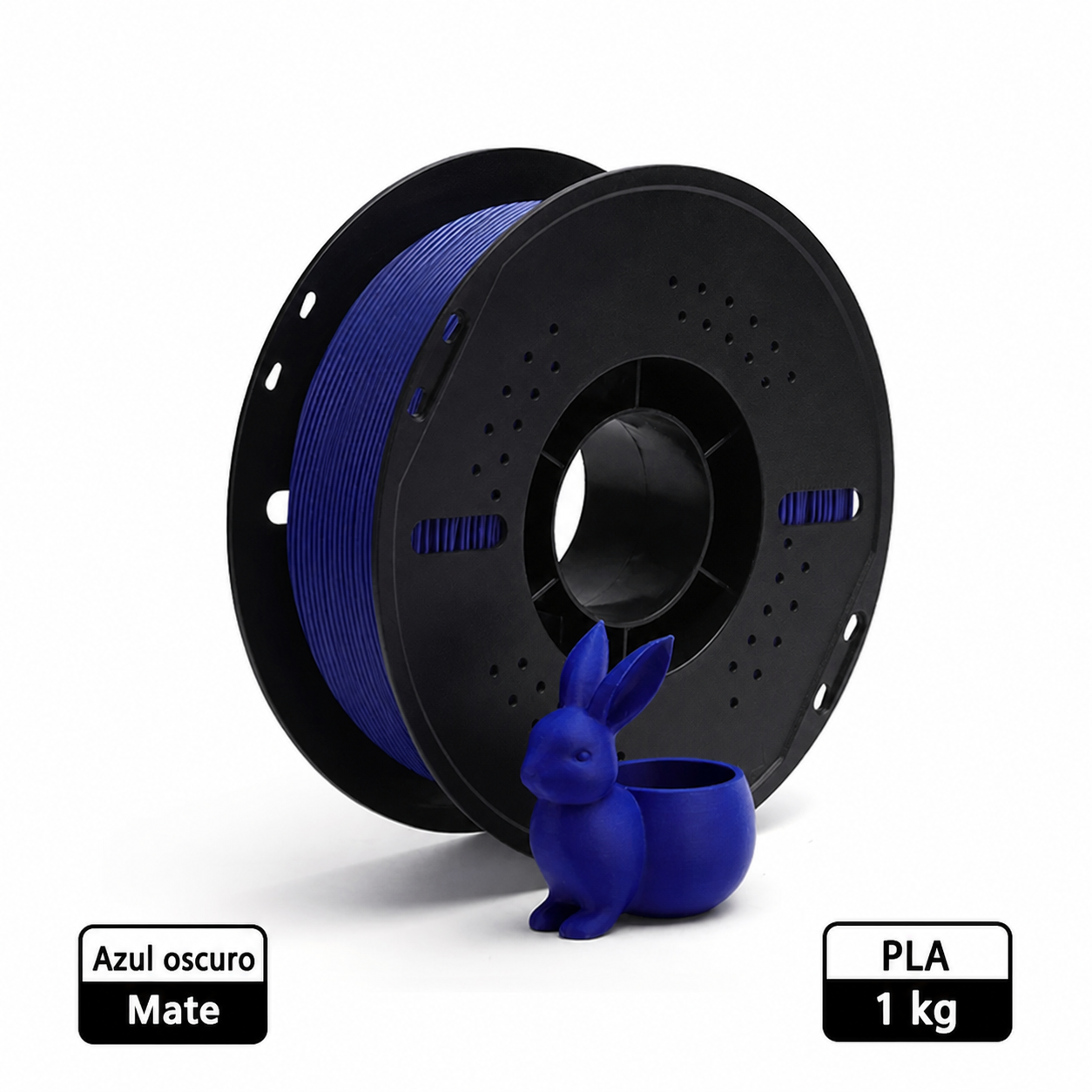 Filamento mate para impresora 3D PLA por 1 kg 1.75 mm