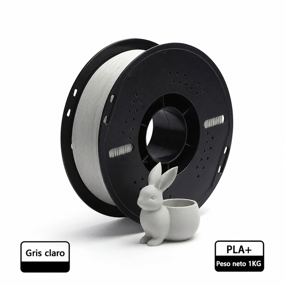 Filamento mate para impresora 3D PLA por 1 kg 1.75 mm
