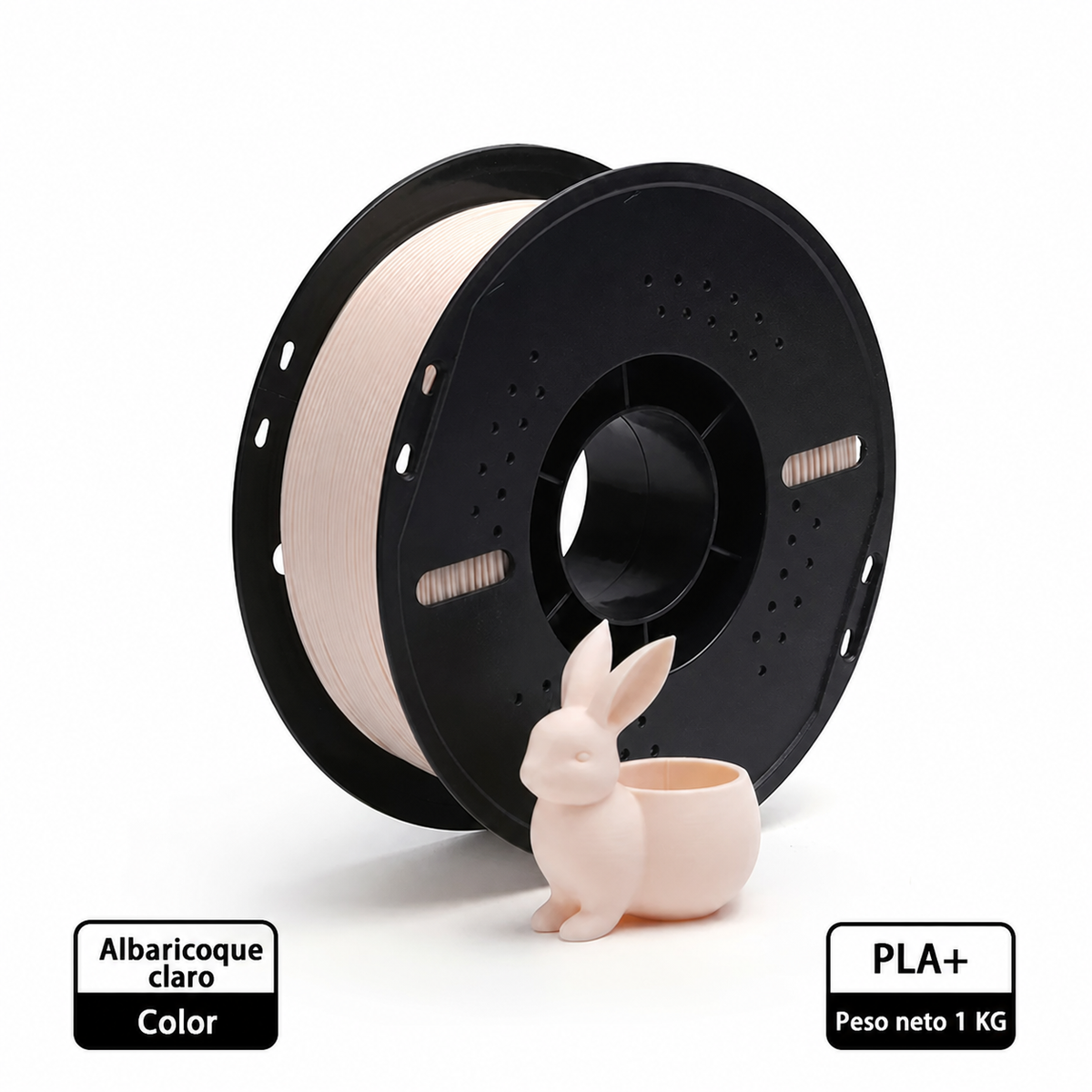 Filamento mate para impresora 3D PLA por 1 kg 1.75 mm