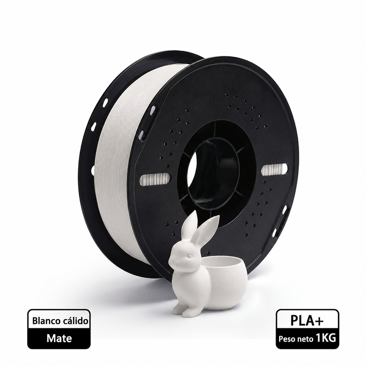 Filamento mate para impresora 3D PLA por 1 kg 1.75 mm