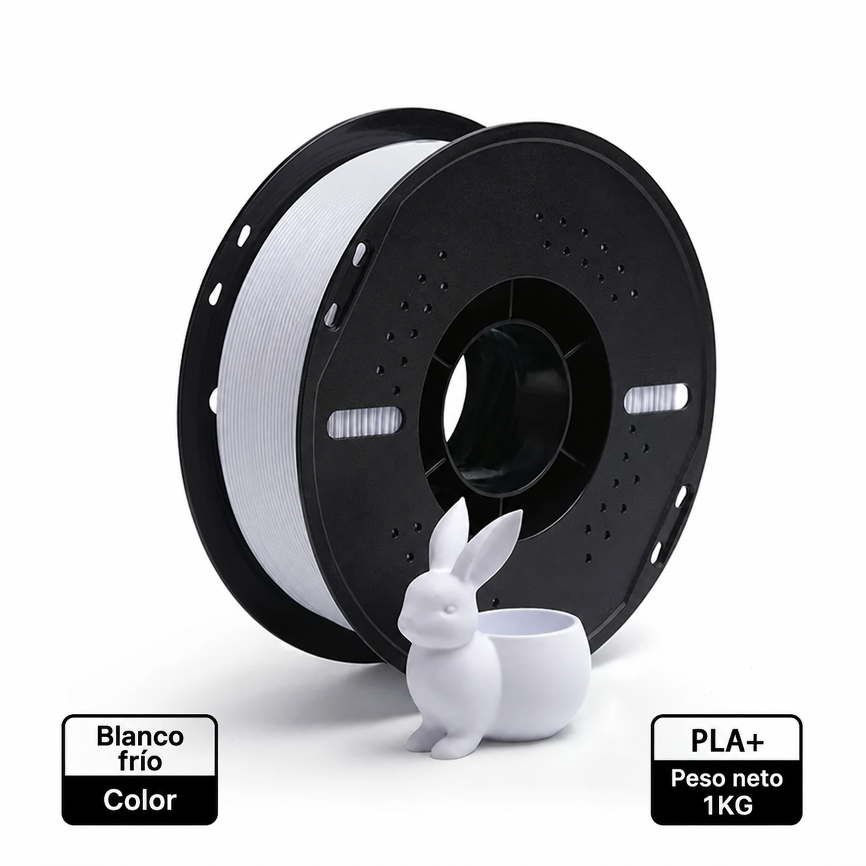Filamento mate para impresora 3D PLA por 1 kg 1.75 mm