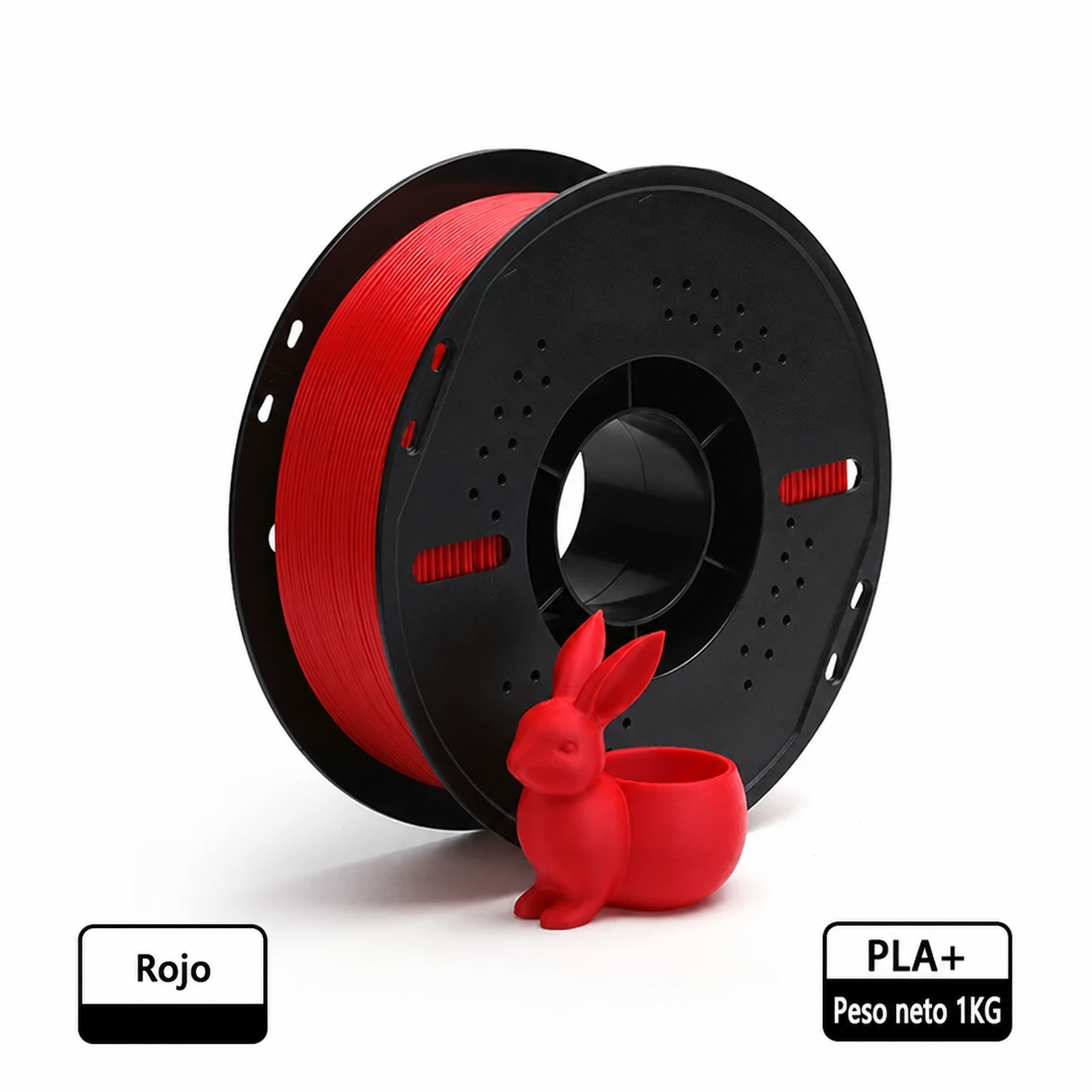 Filamento mate para impresora 3D PLA por 1 kg 1.75 mm