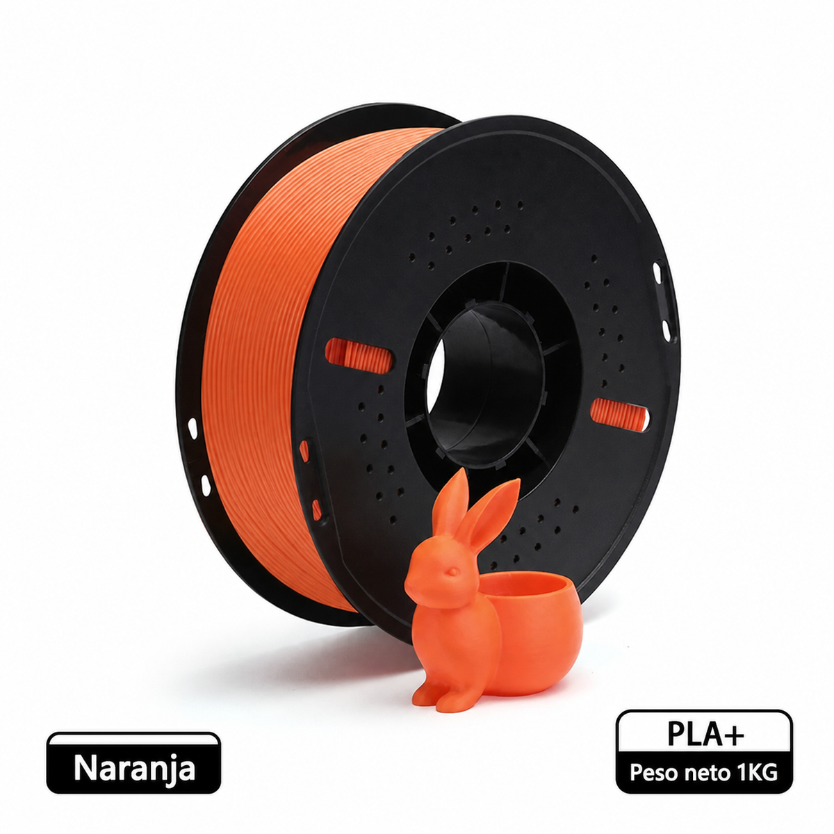 Filamento mate para impresora 3D PLA por 1 kg 1.75 mm