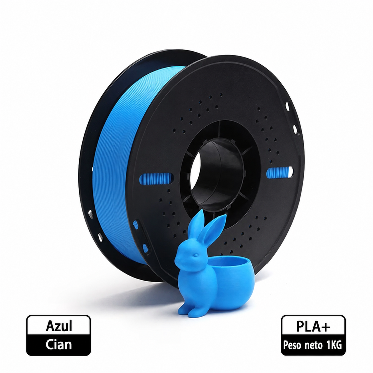 Filamento mate para impresora 3D PLA por 1 kg 1.75 mm