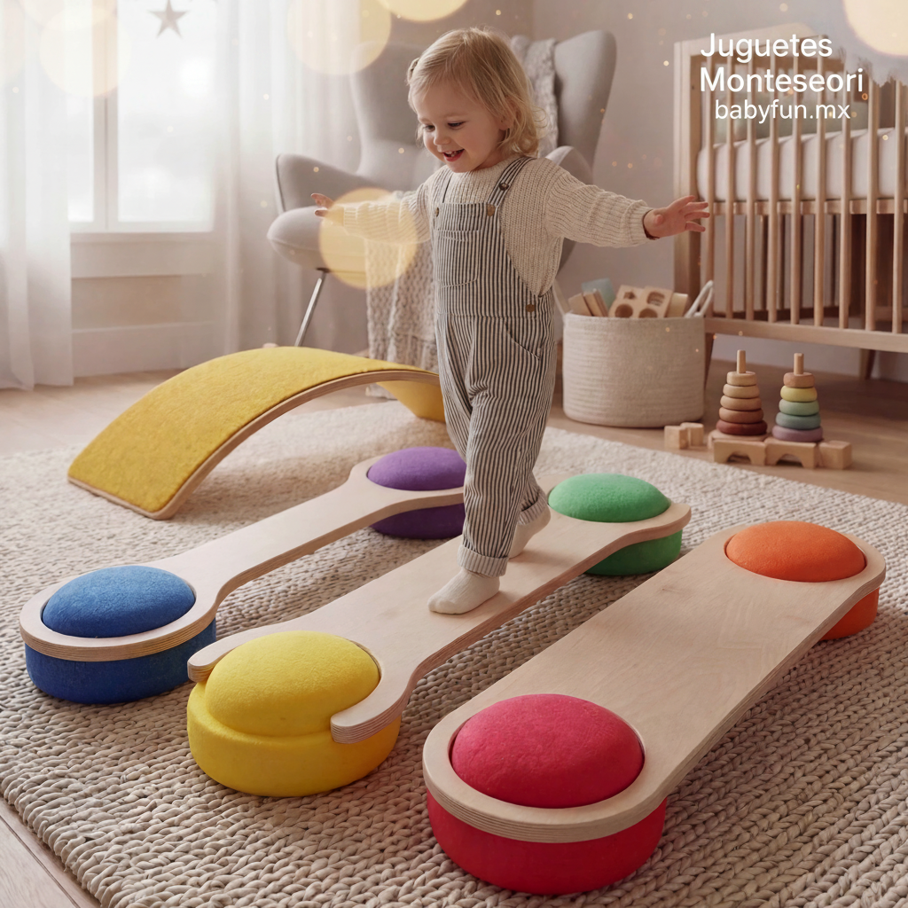 Tablas de Equilibrio Infantil Set 3 Piezas Madera - 1