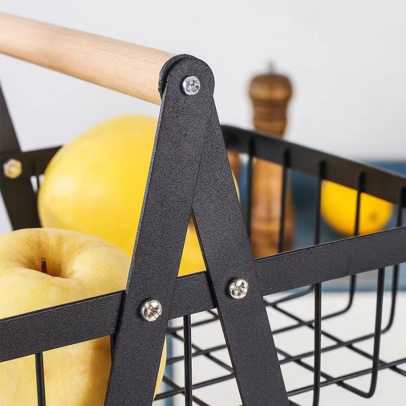 Canasta de Frutas de Metal con Niveles Desmontables - 2
