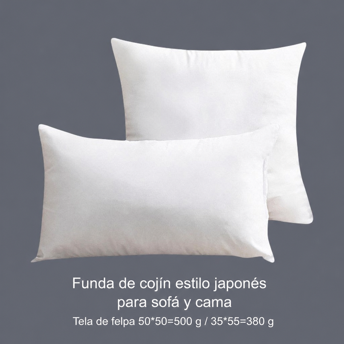 Funda de cojín estilo japonés para sofá y cama