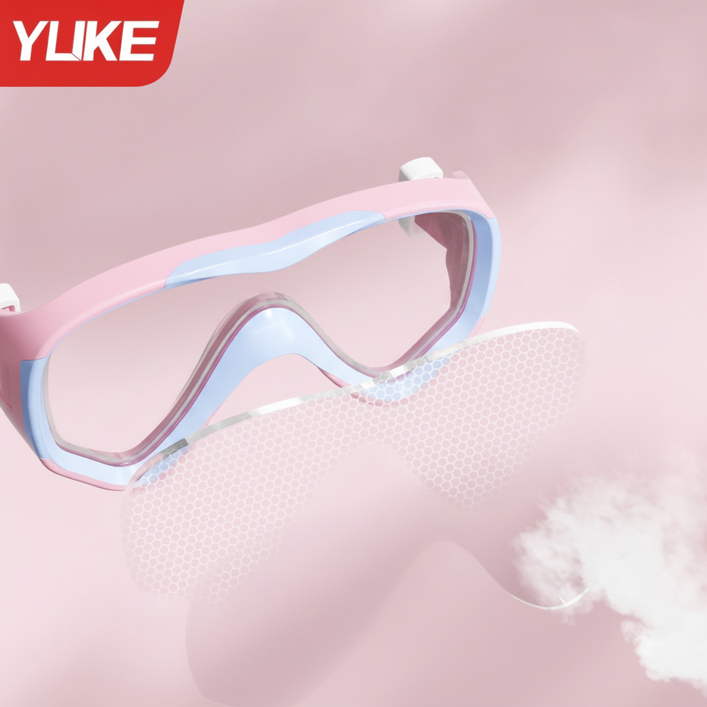 Goggle de natación para niños con snorkel semiseco - 2